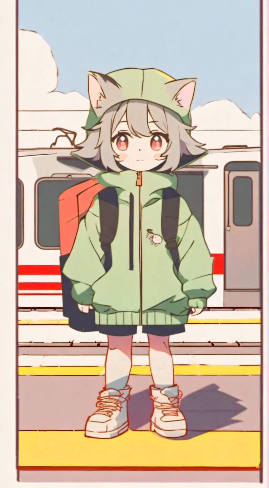 ai character: emily background