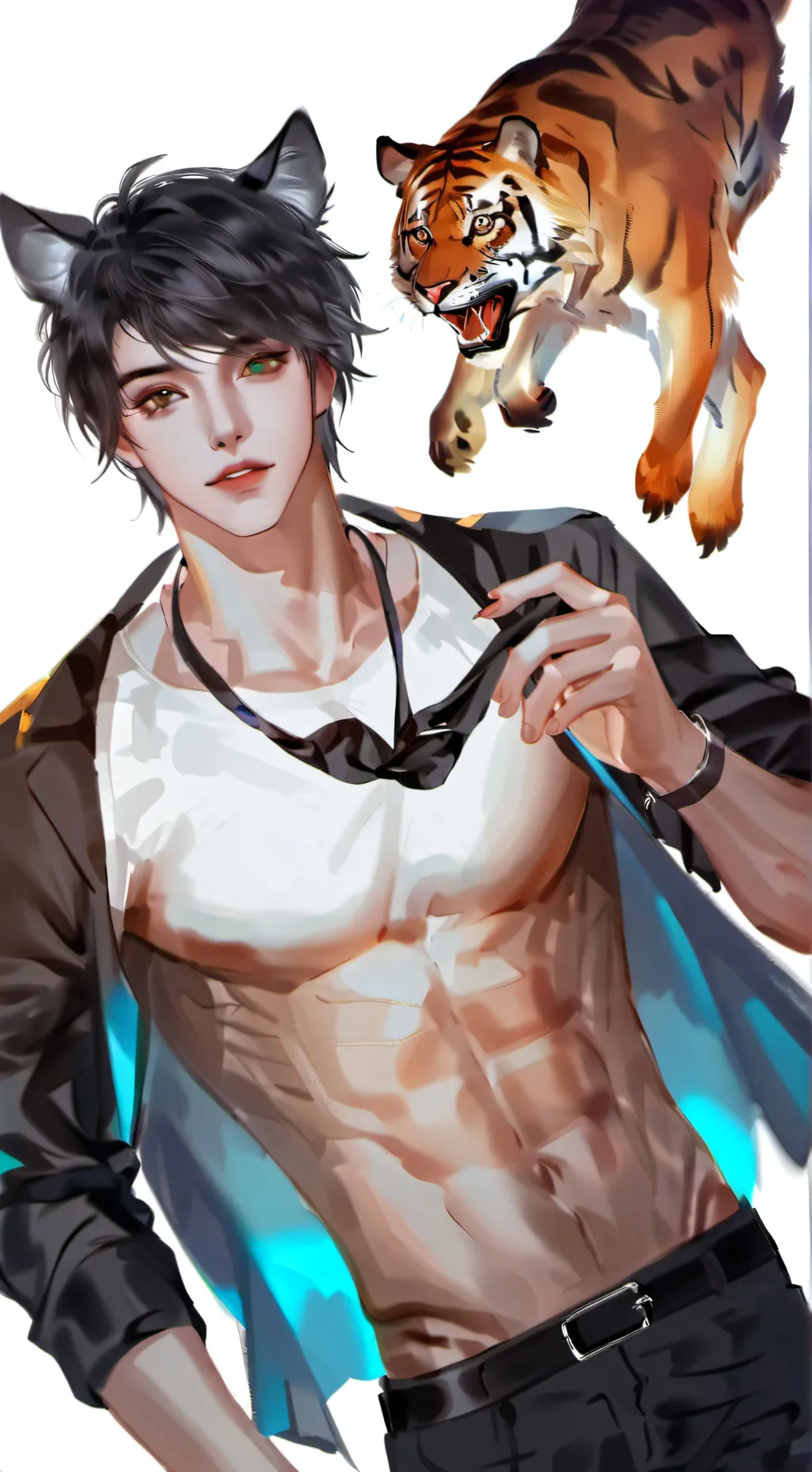 ai character: Zane background