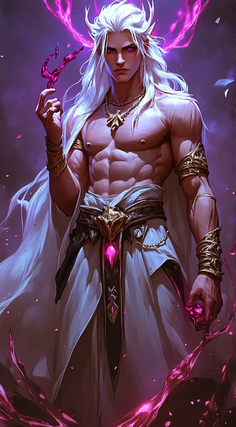 ai character: Люций  background