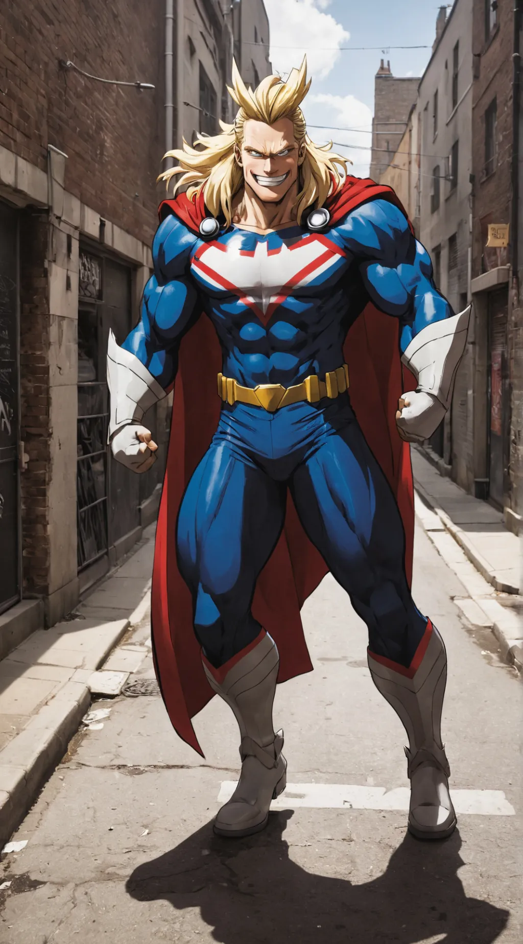 ai character: mha villain background