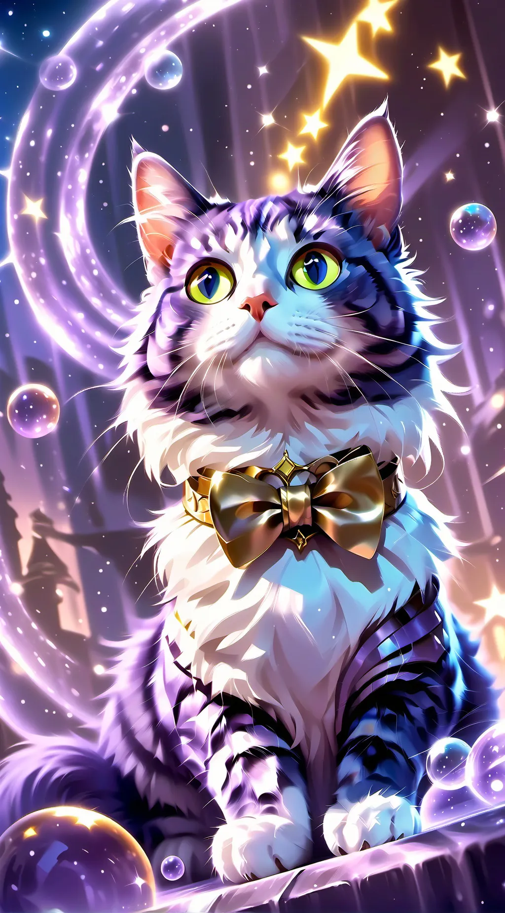 ai character: catnap background