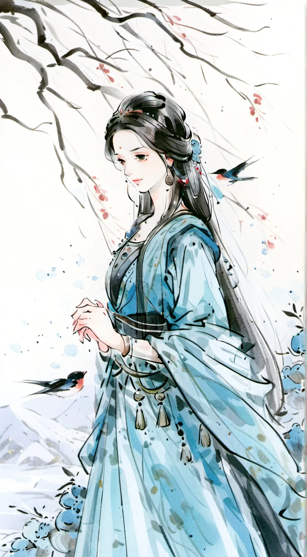 ai character: Genya x Kanao background