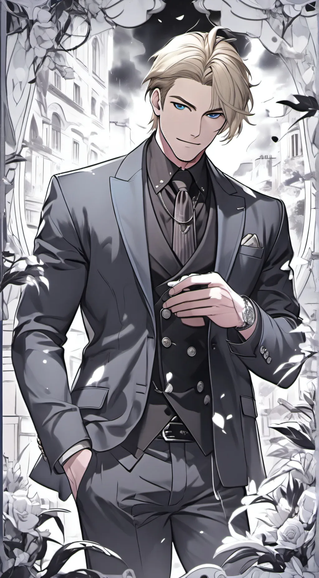 ai character: Andreas Ereborn background