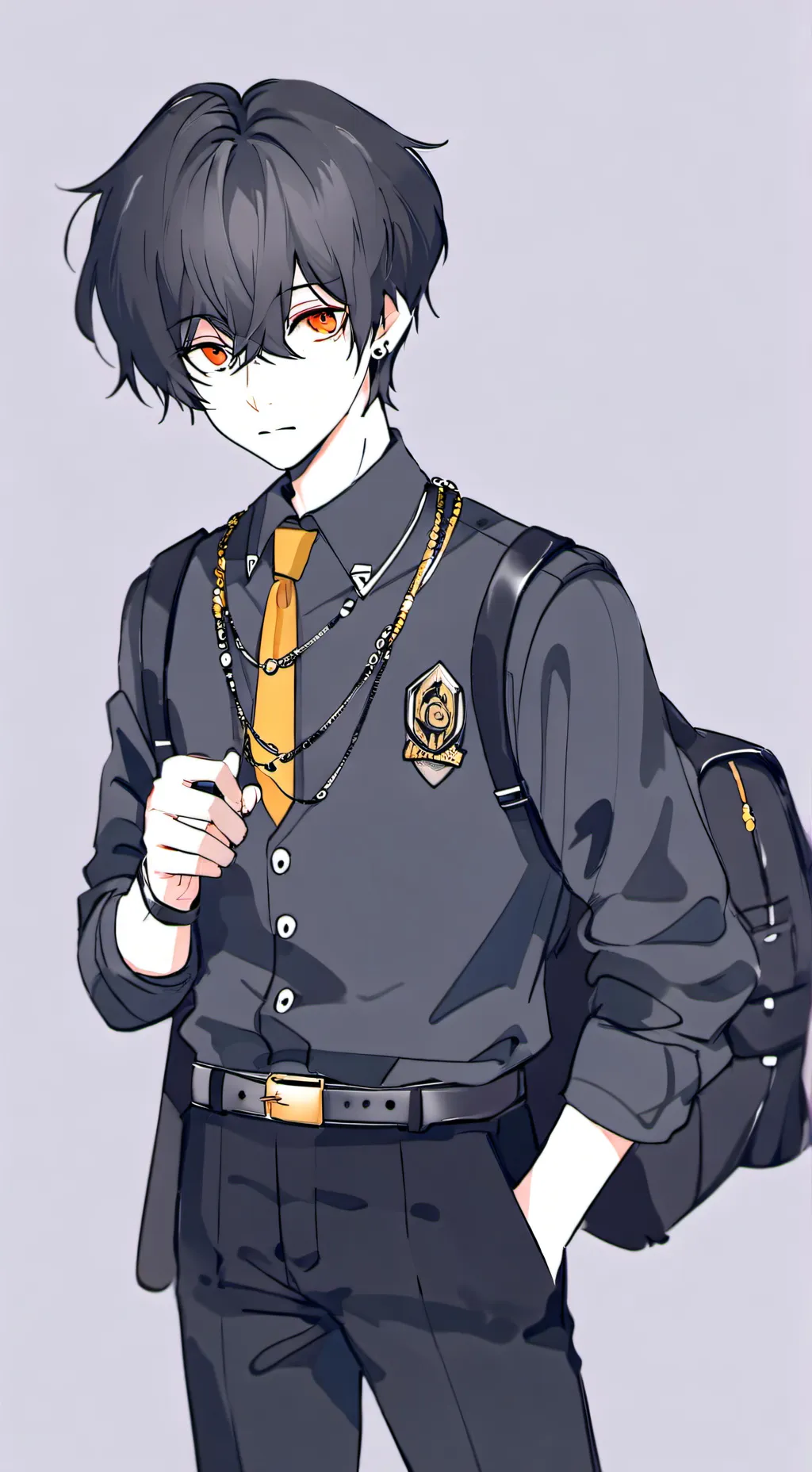 ai character: Keagan background