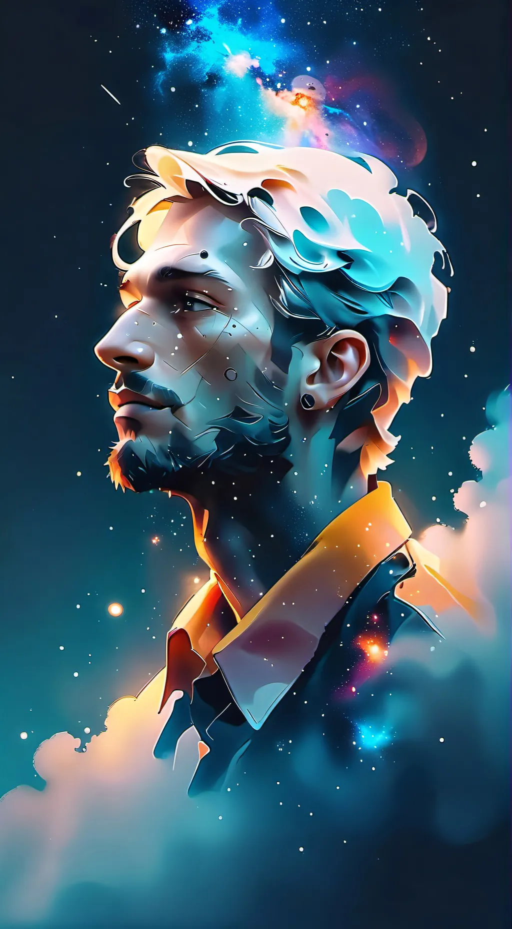 ai character: Overthinker background