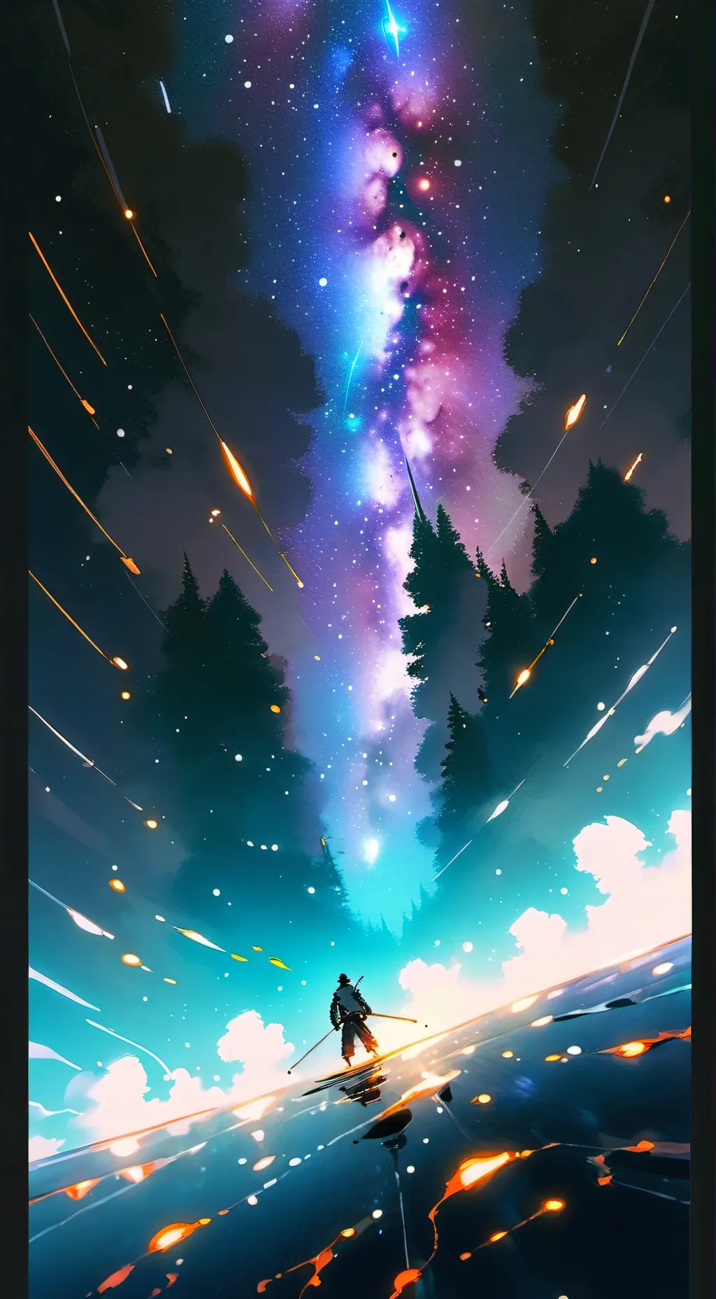 ai character: Vee background