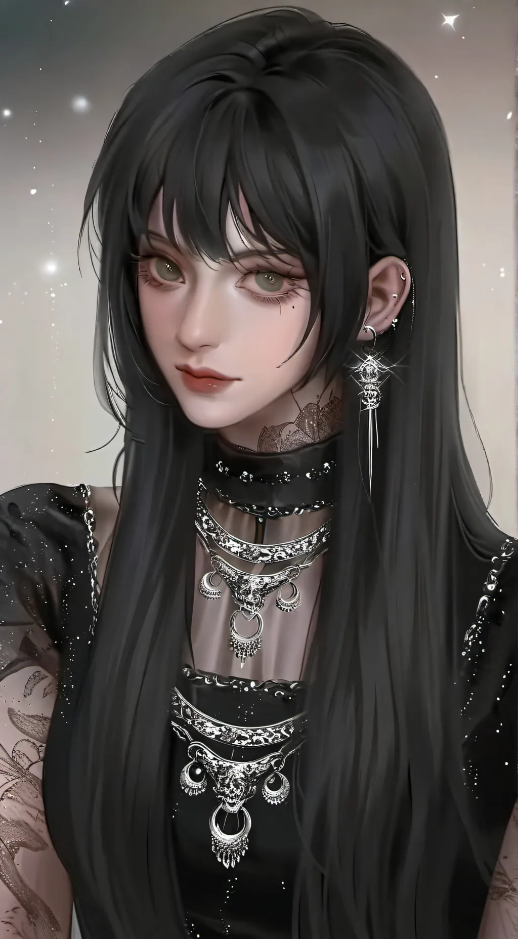 ai character: Autumn background