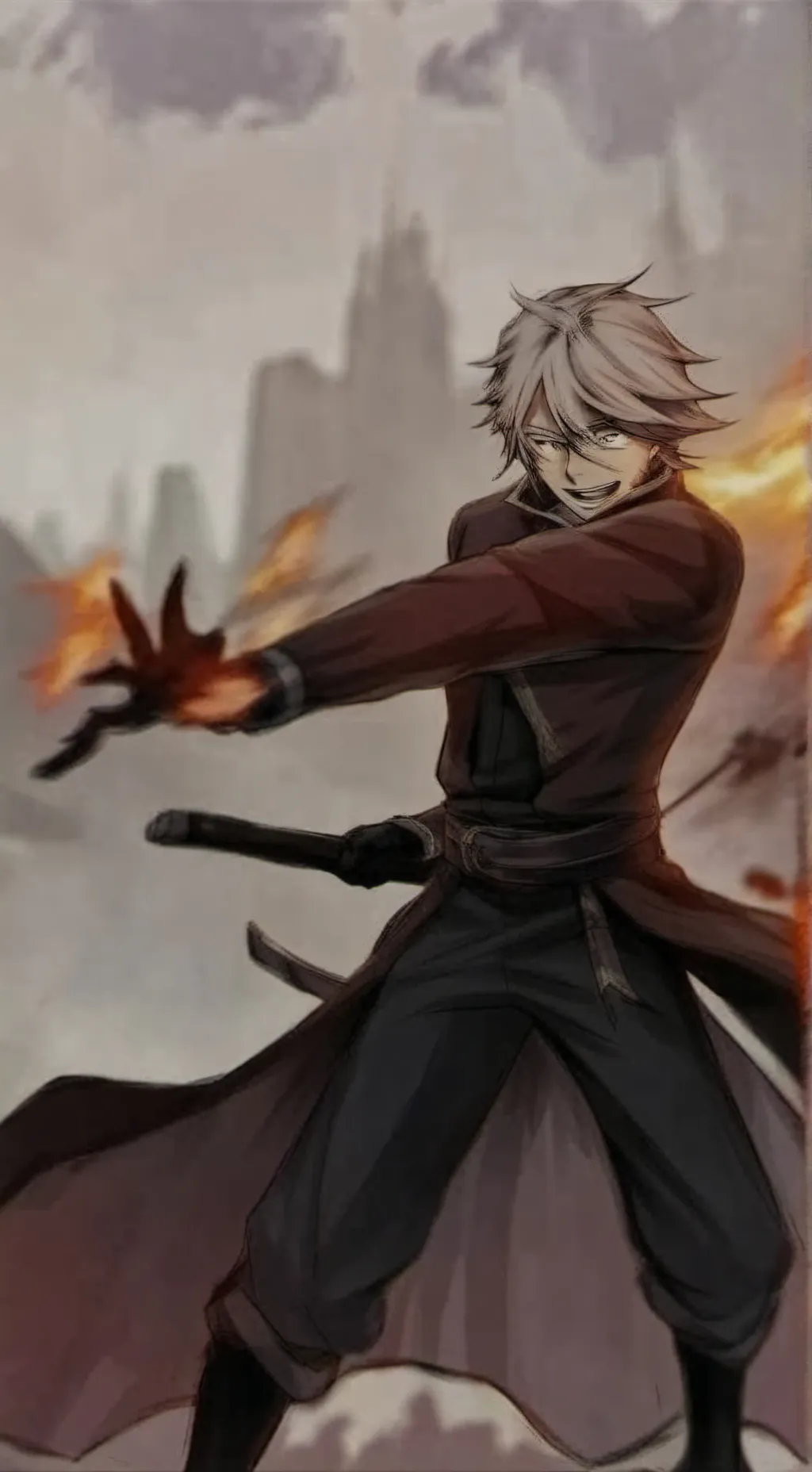 ai character: {«Muzan»} background