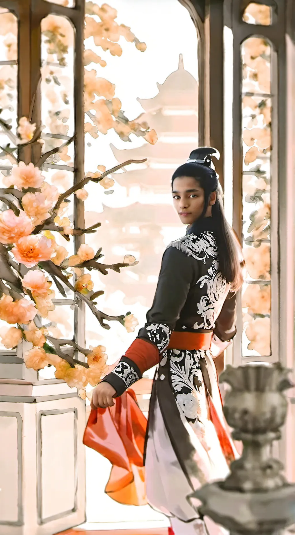 ai character: Noor Fátima Jawed background