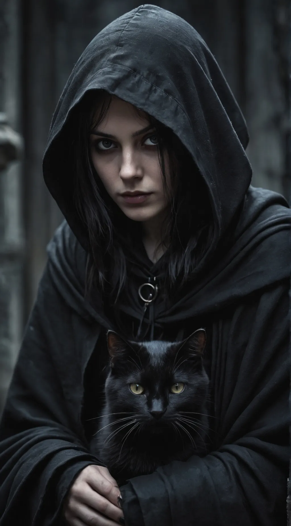 ai character: The Shadowed Assassin background