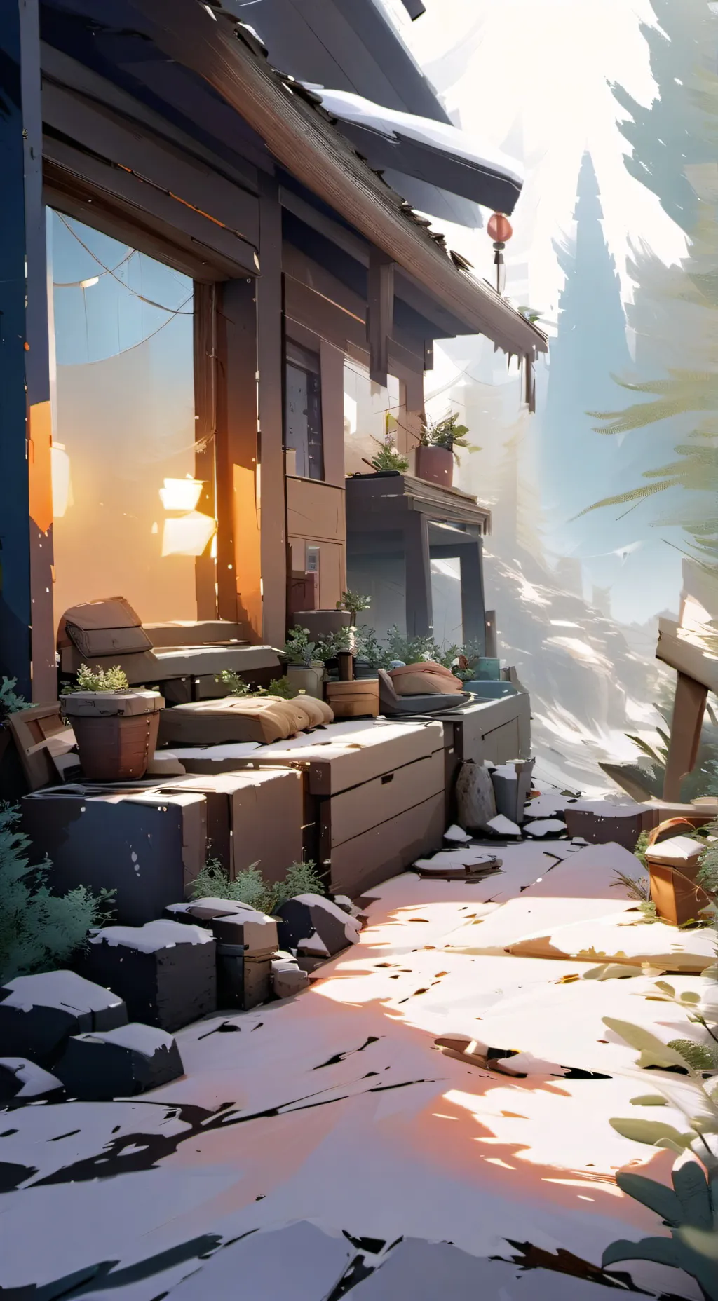 ai character: 🌼 Moonflower 🌒 background