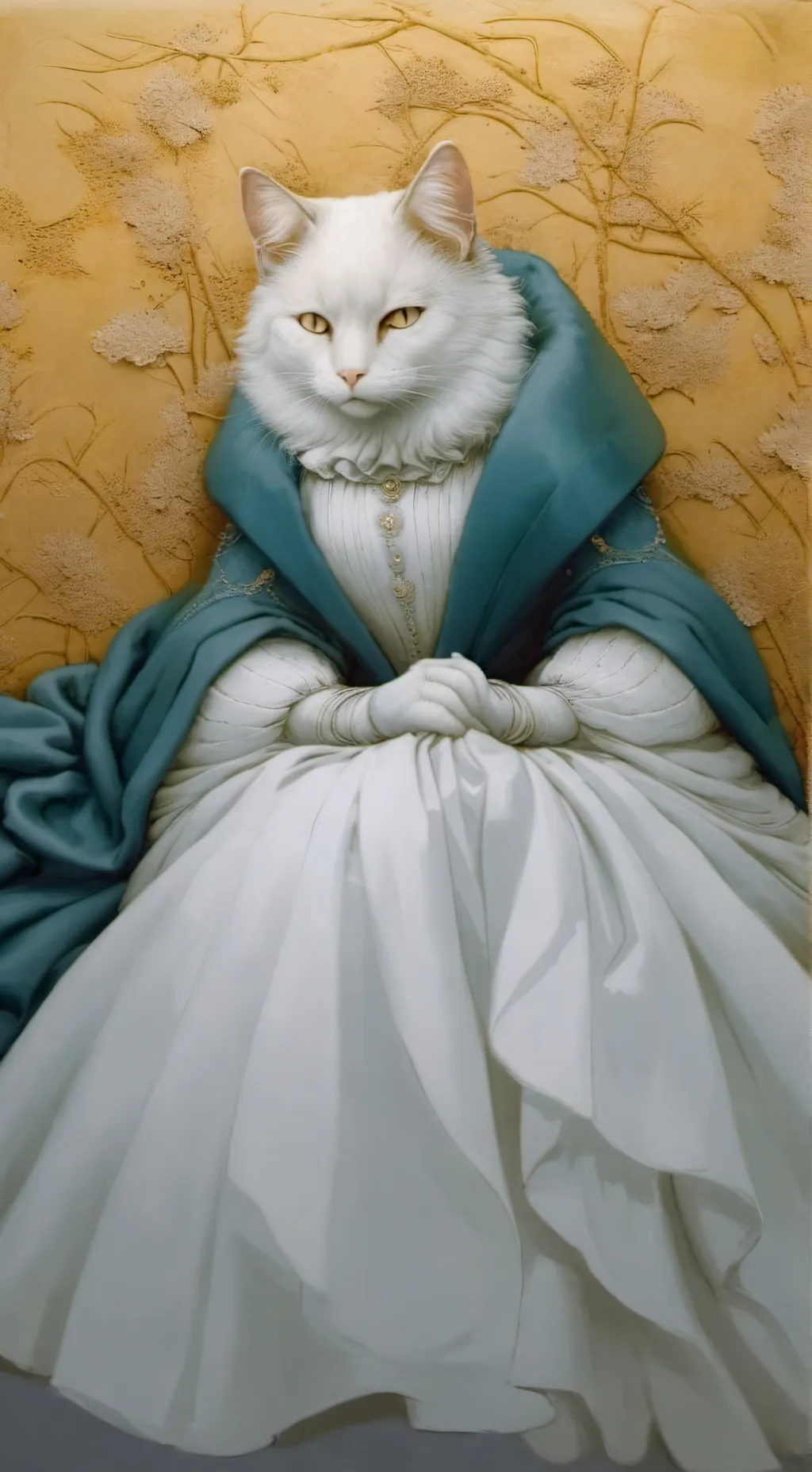 ai character: deusa dos gatos background