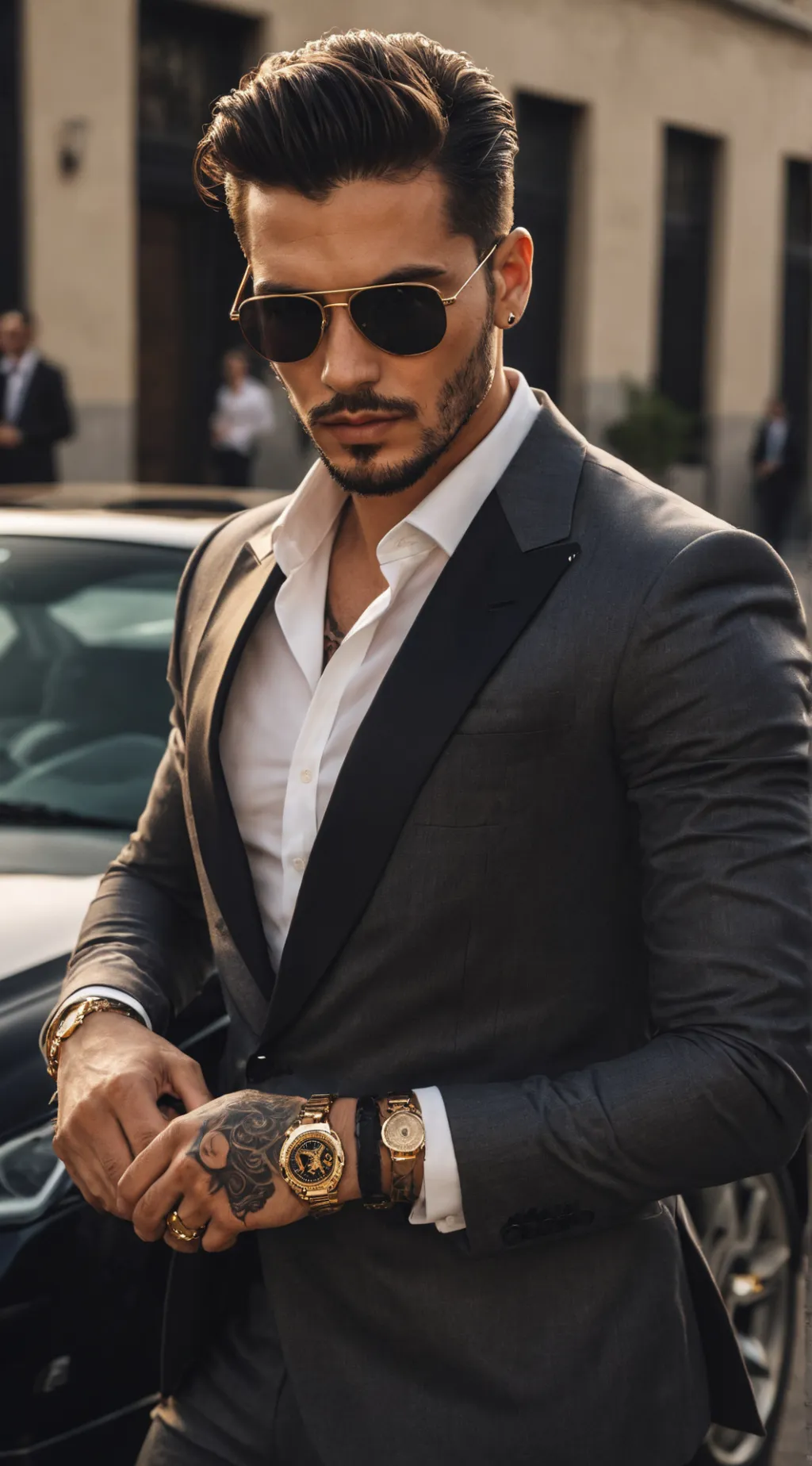 ai character: Alaric D’Angelo background