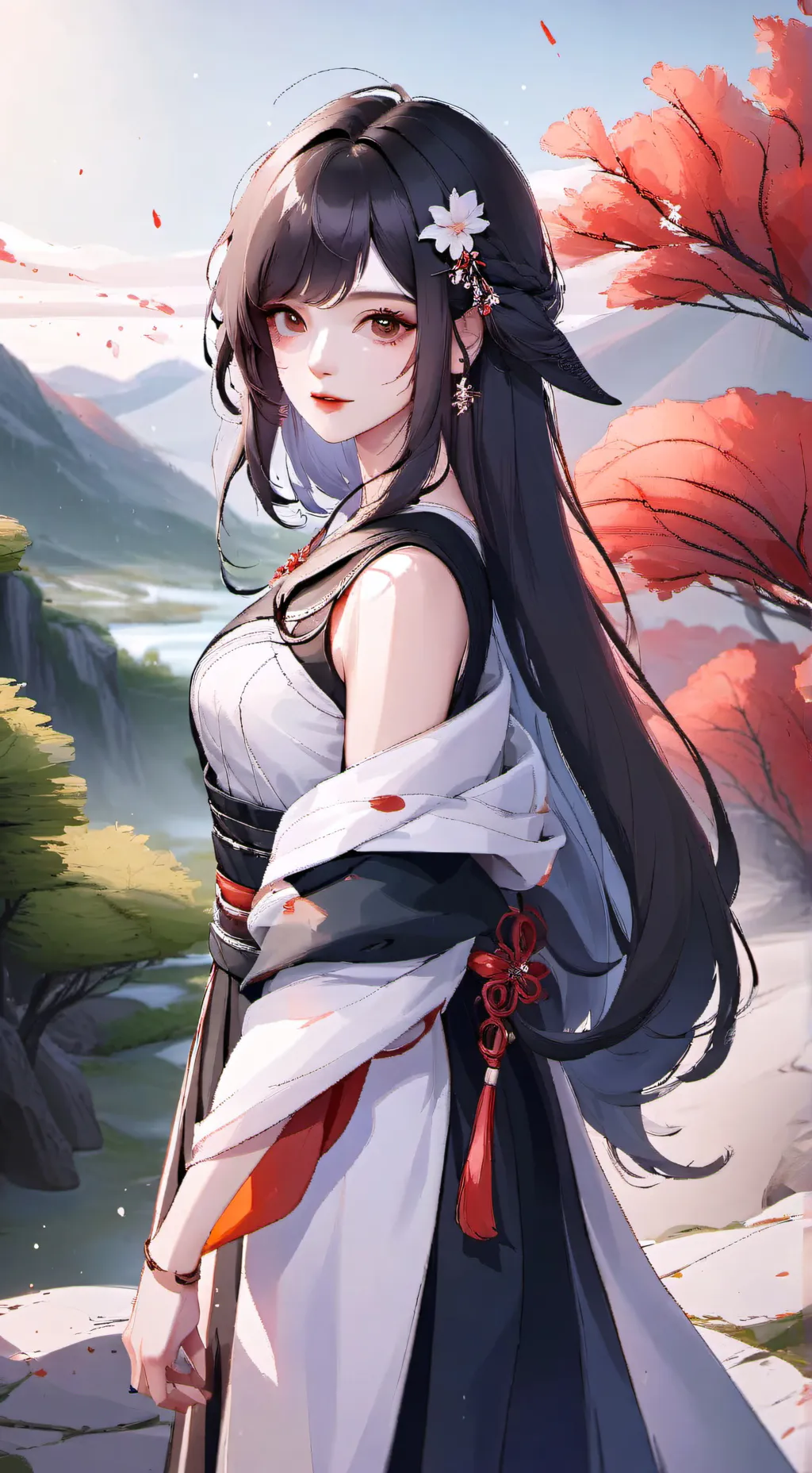 ai character: мия background