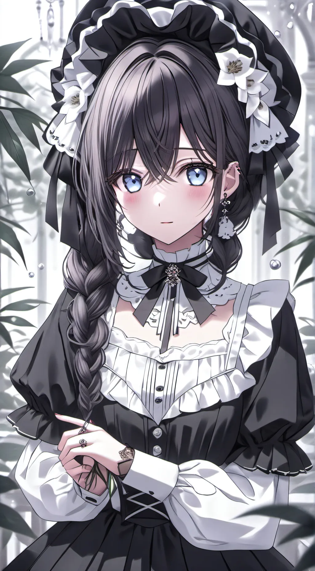 ai character: Charlotte William  background