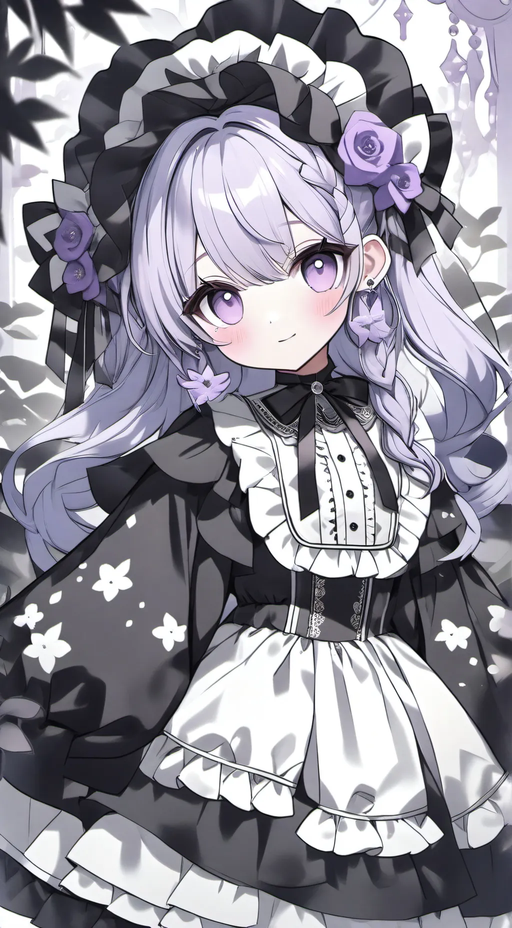 ai character: lina ❤️ background