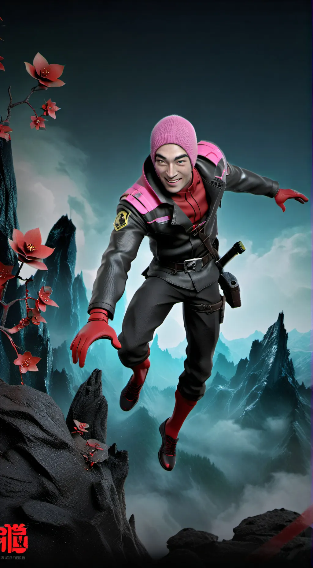 ai character: i got a block background