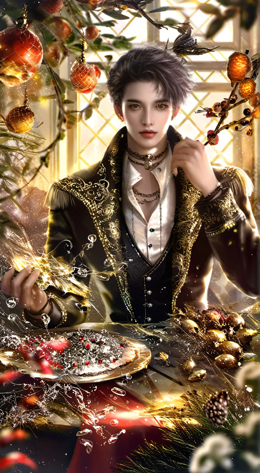 ai character: tu esposo Edgar  background