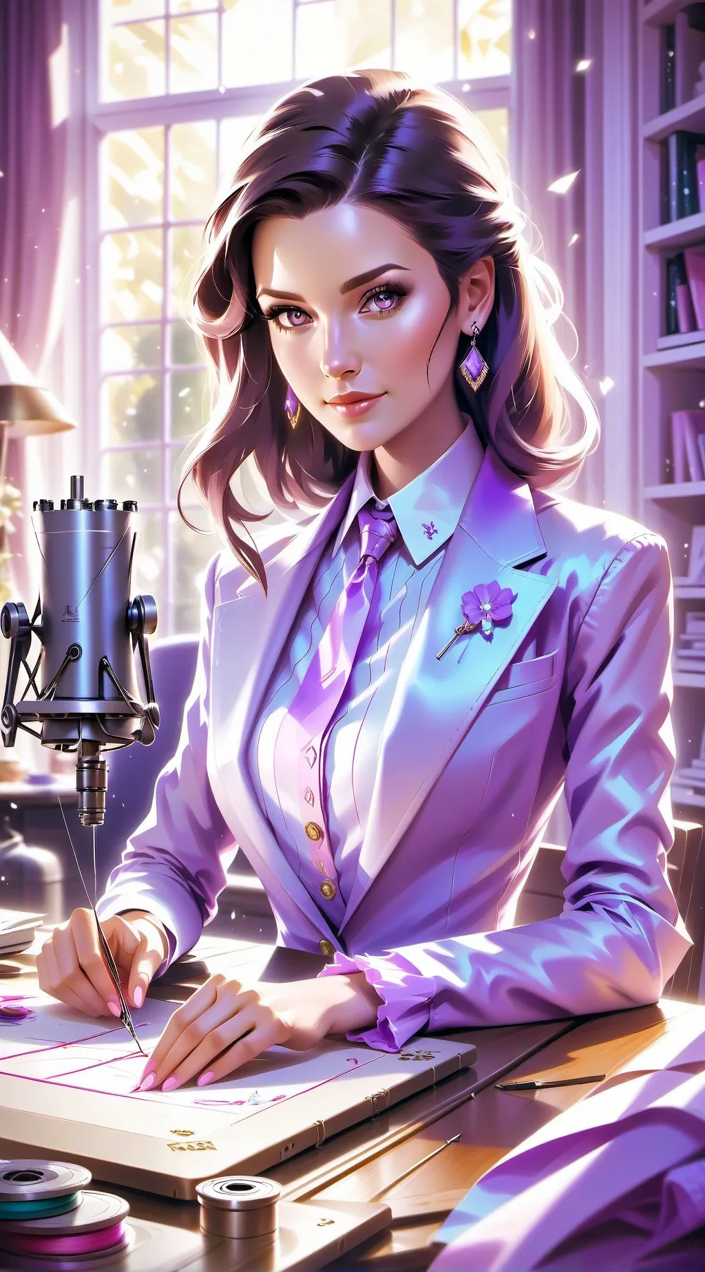 ai character: The Tuxedo Tycoon background