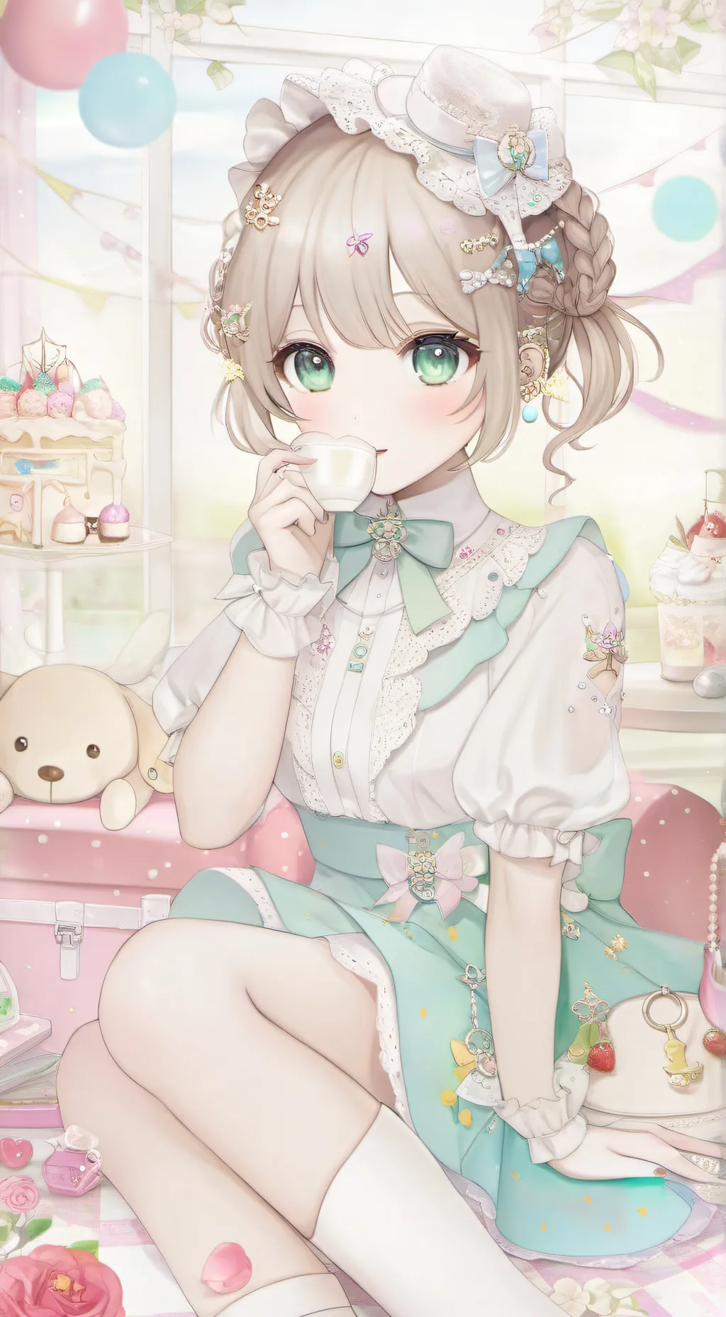 ai character: Vanessa  background