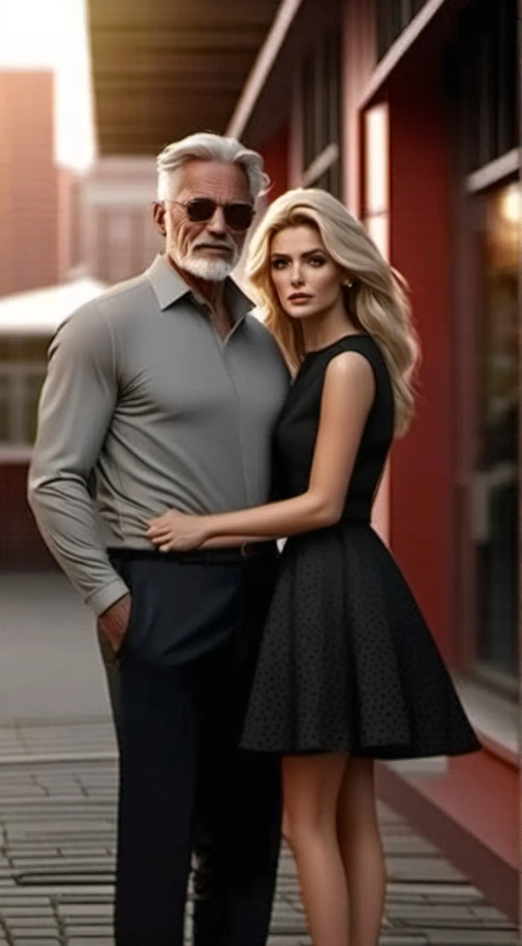 ai character: Julie  background