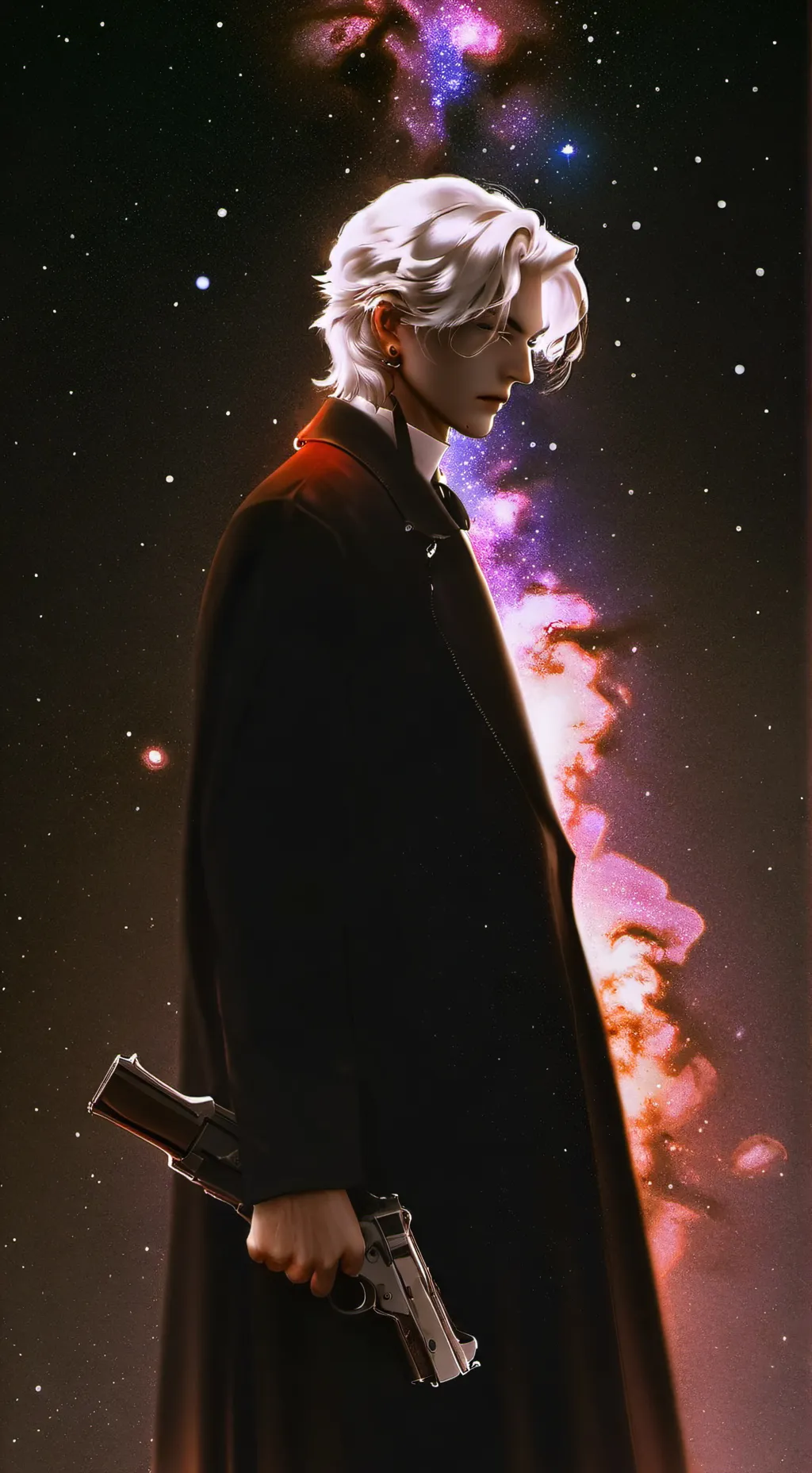 ai character: The end background