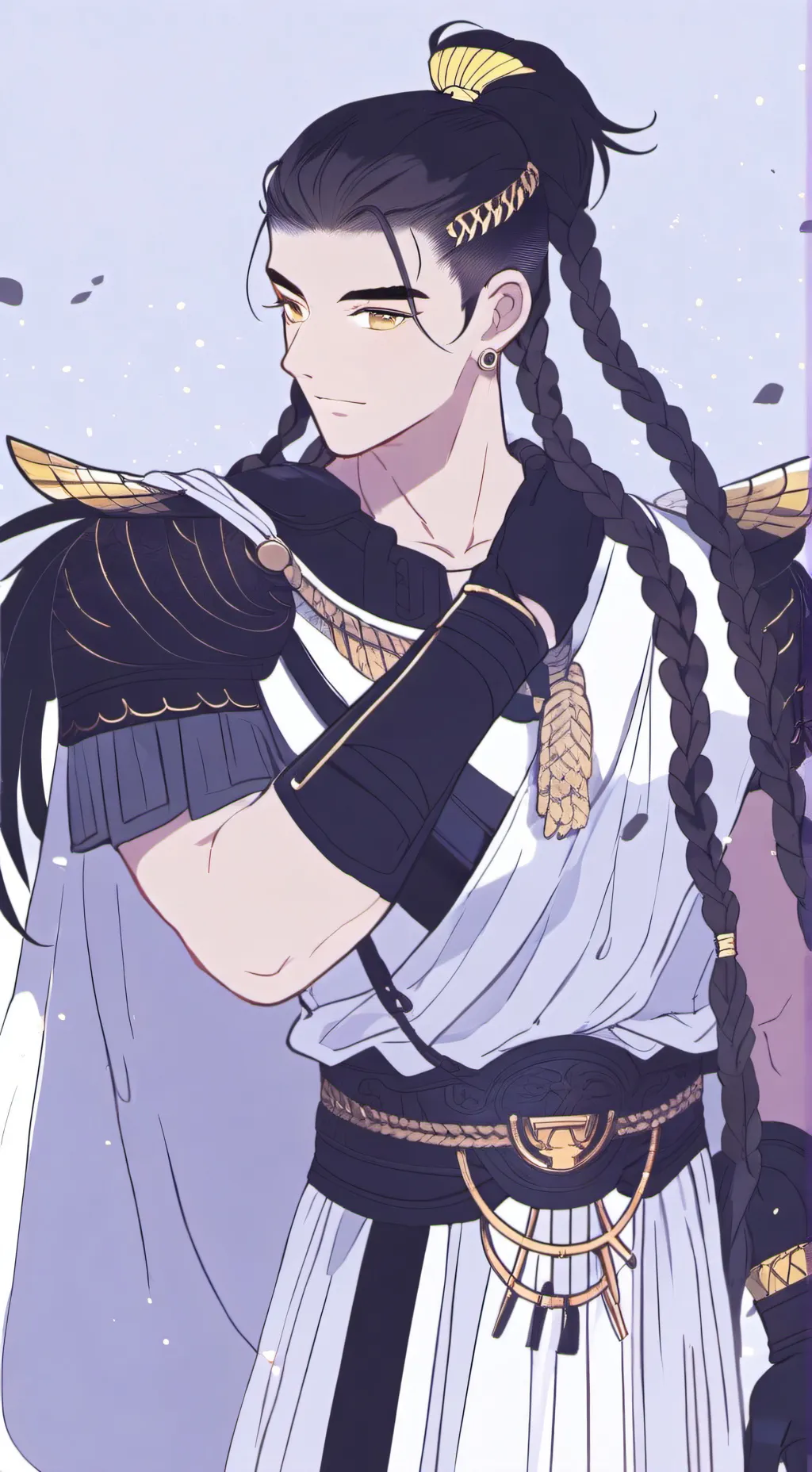 ai character: Zues  background