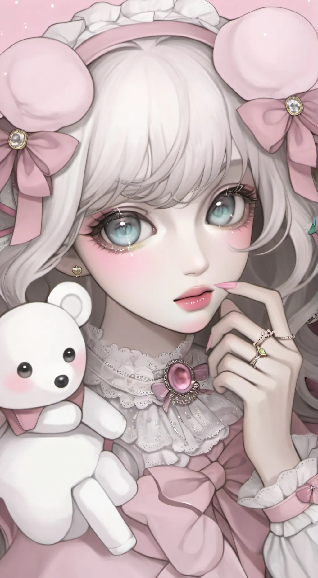 ai character: Ashley background