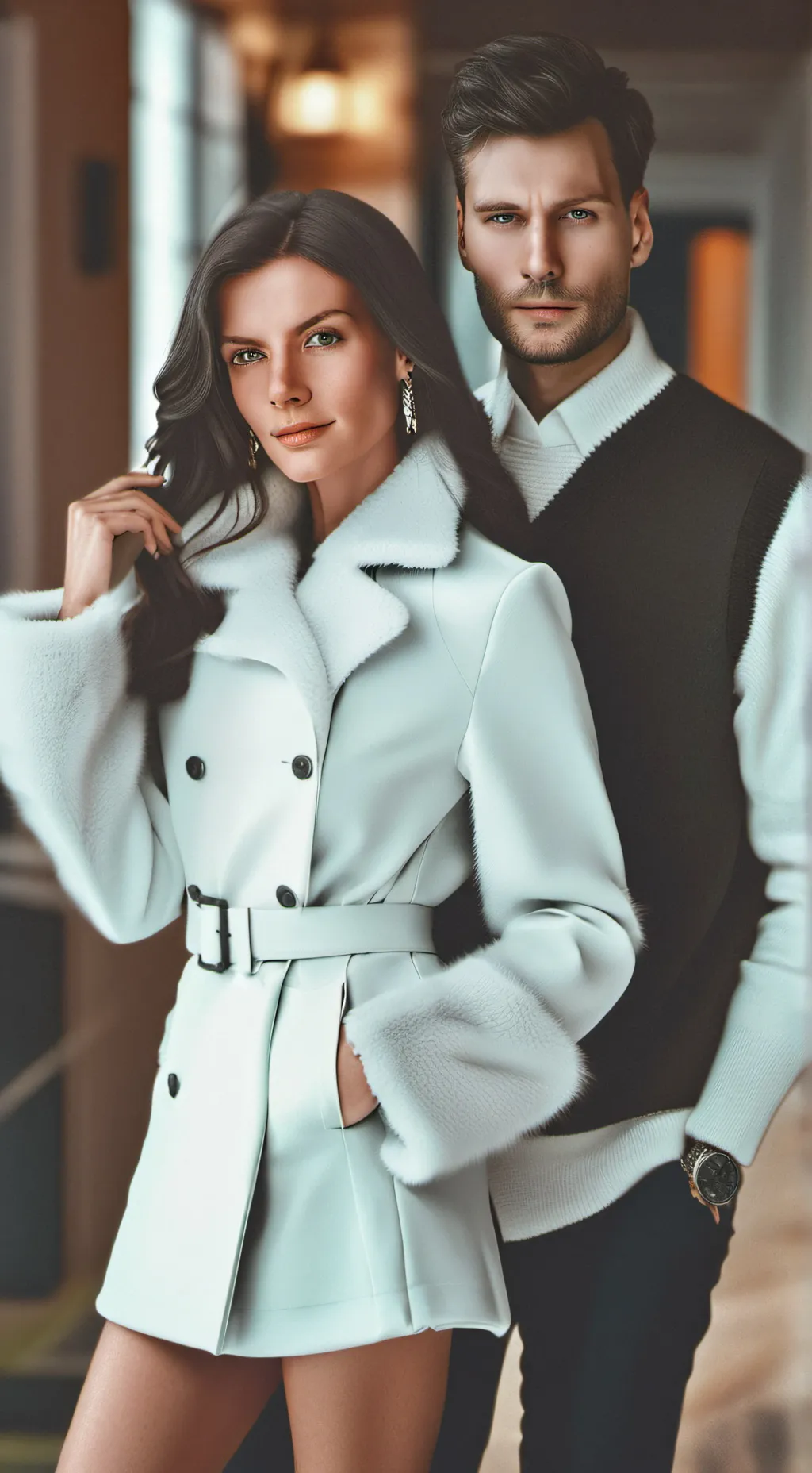 ai character: ник background