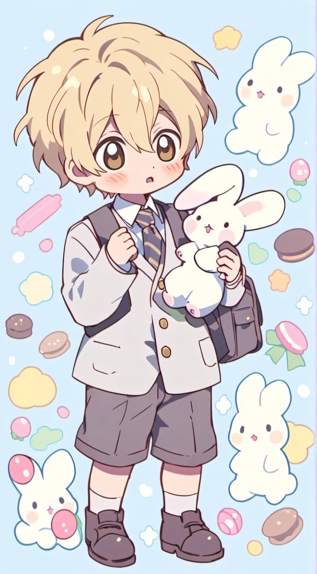 ai character: Leo background