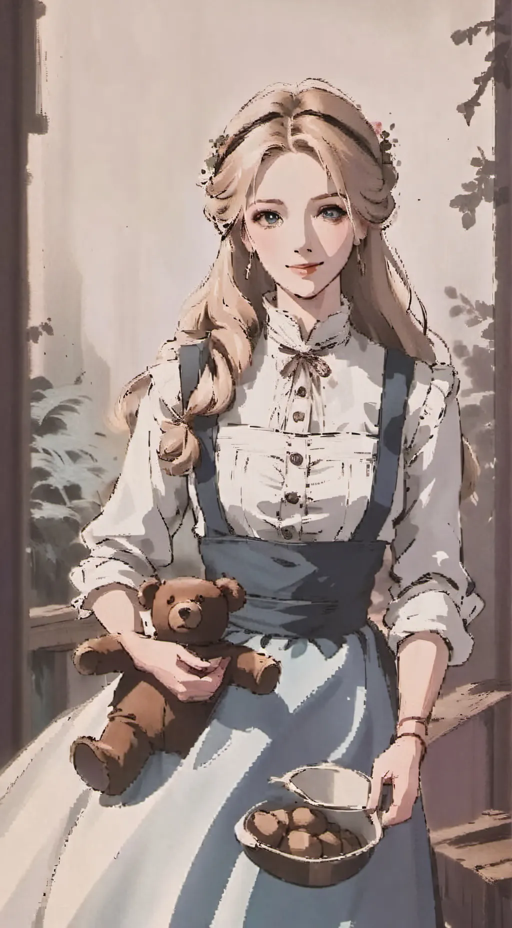 ai character: Octavian's mom pjo background