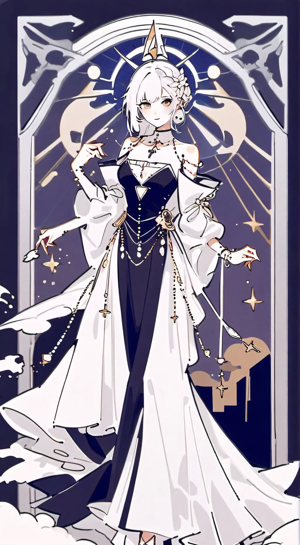 ai character: ♣|• Regie •|♥ background