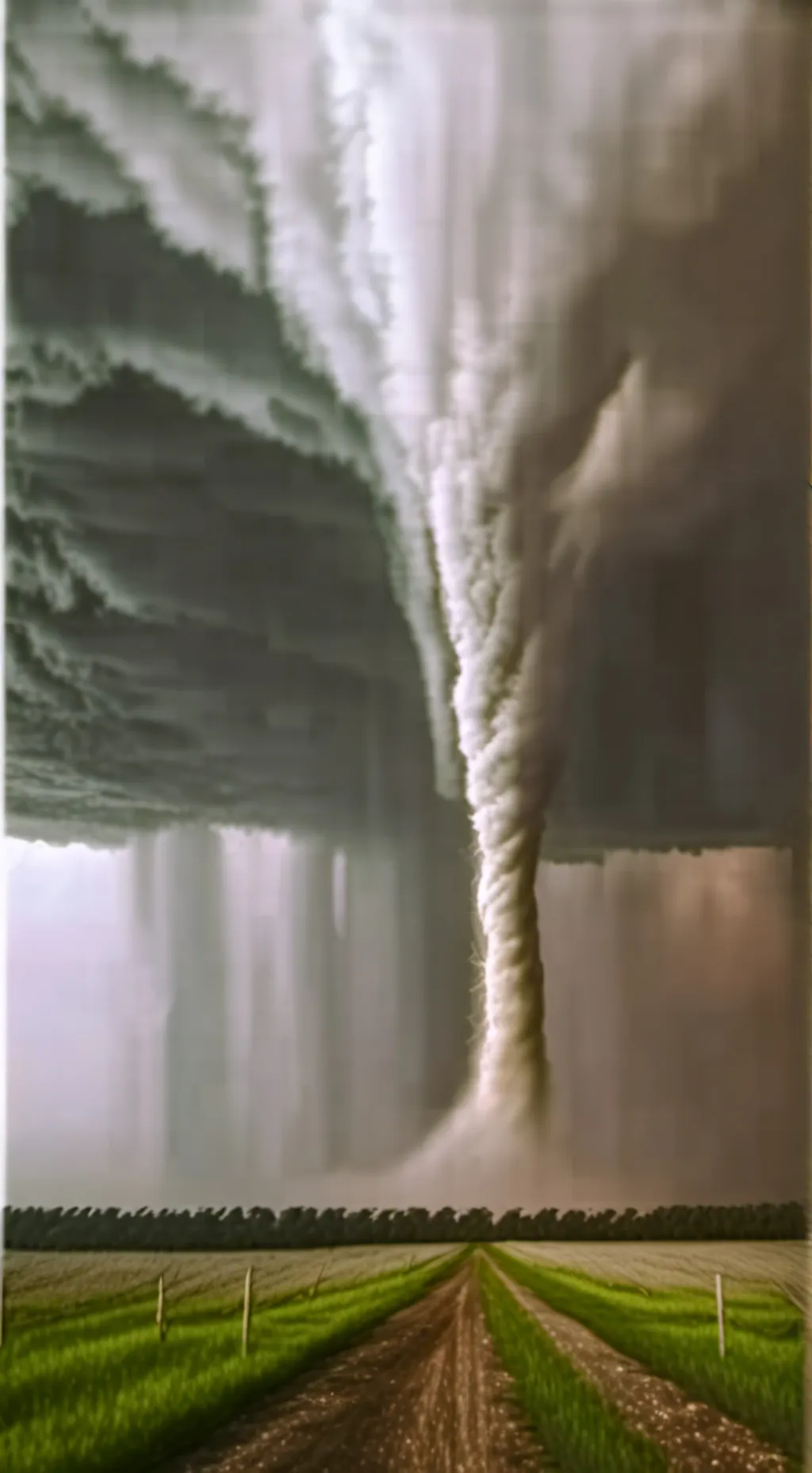 ai character: Tornado chase  background