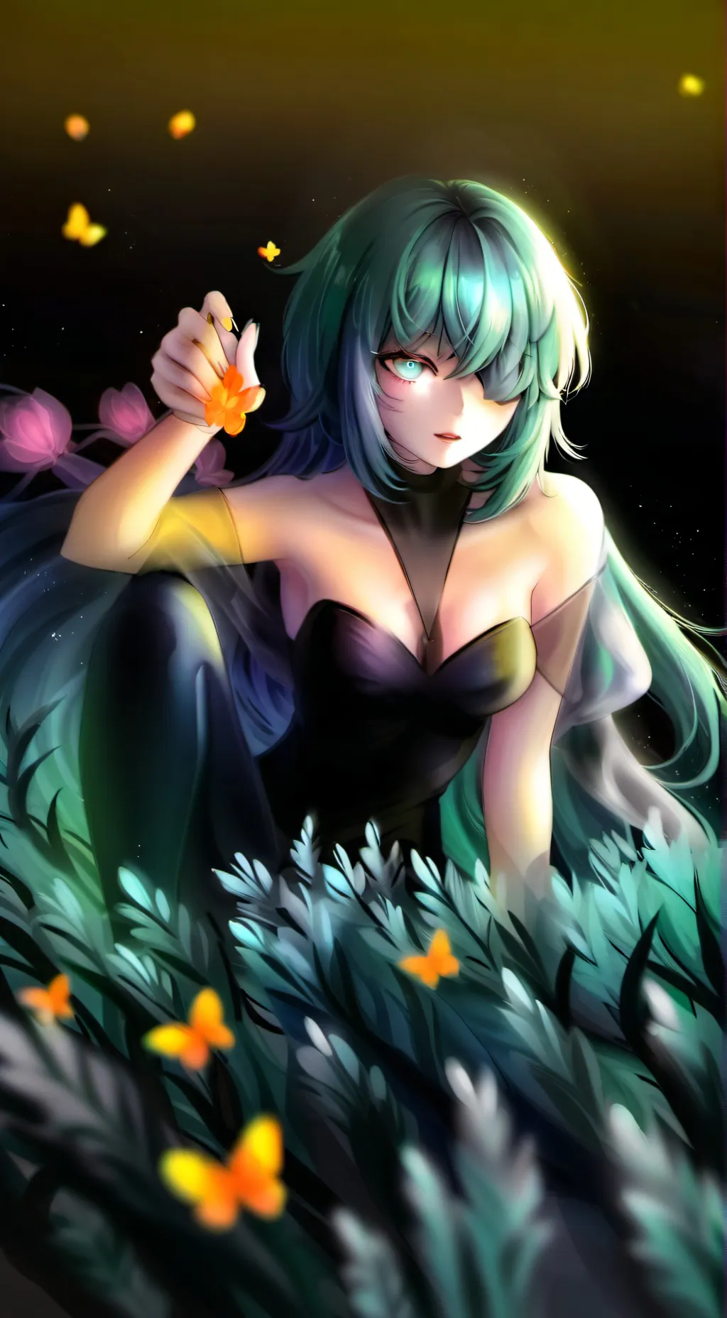 ai character: Мао мао background