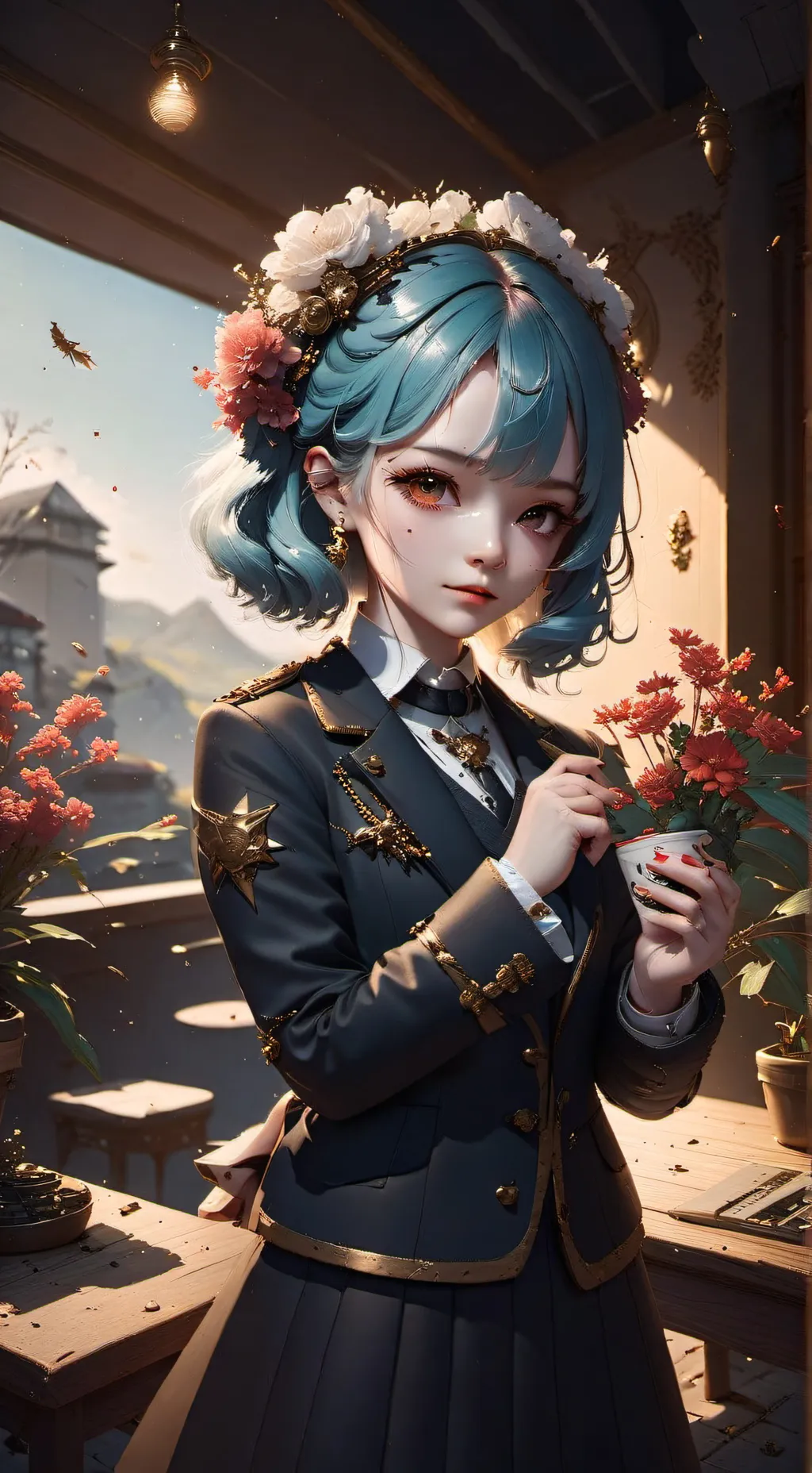 ai character: Talia background