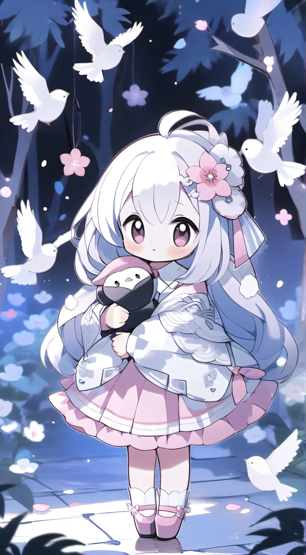 ai character: daisy roasting background