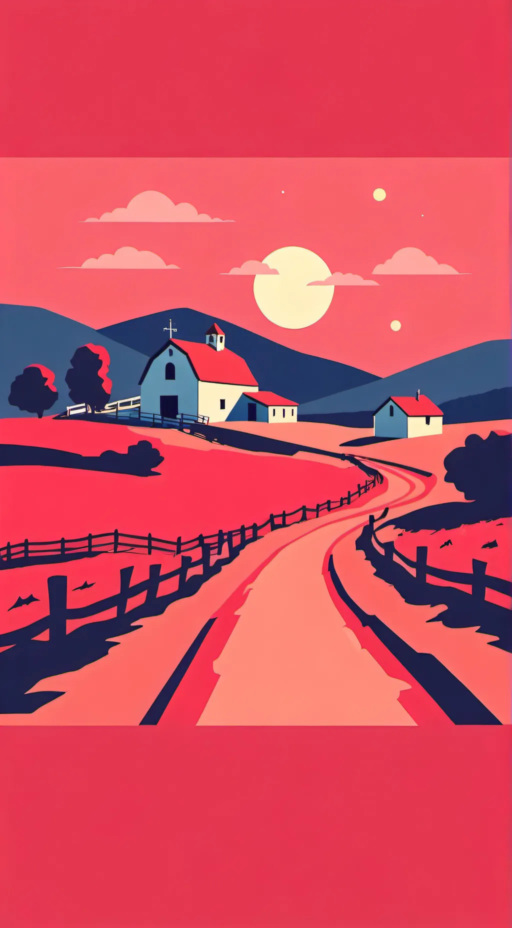 ai character: Ta ferme background