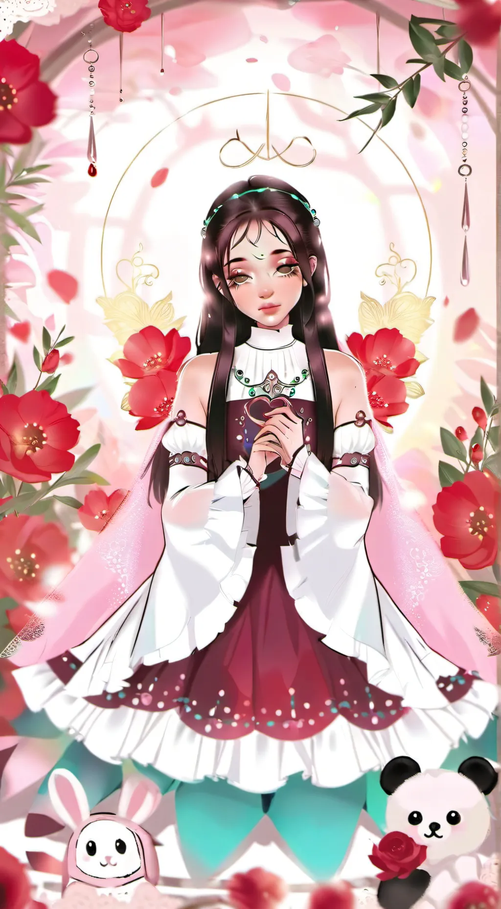 ai character: lily  background