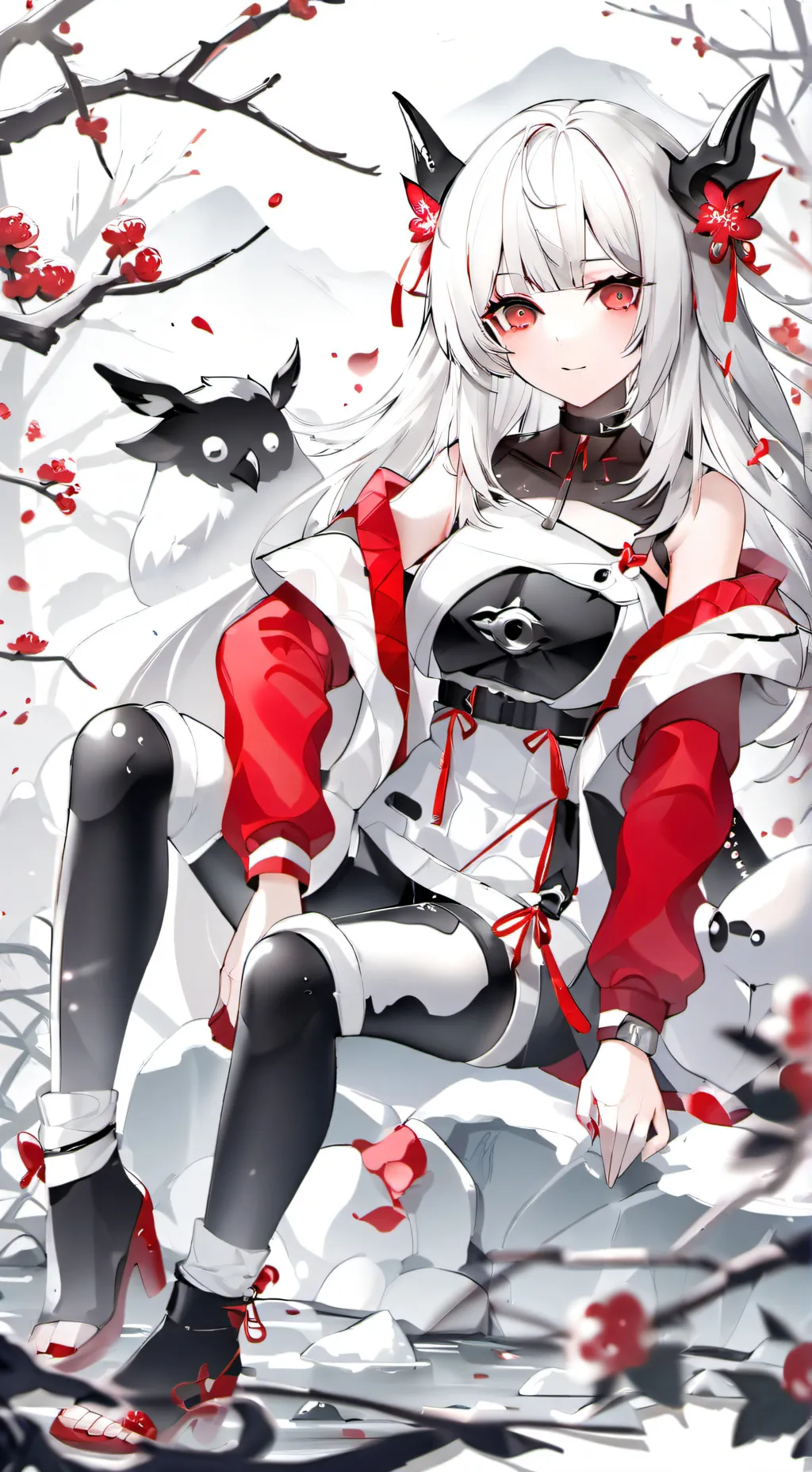 ai character: kaede background