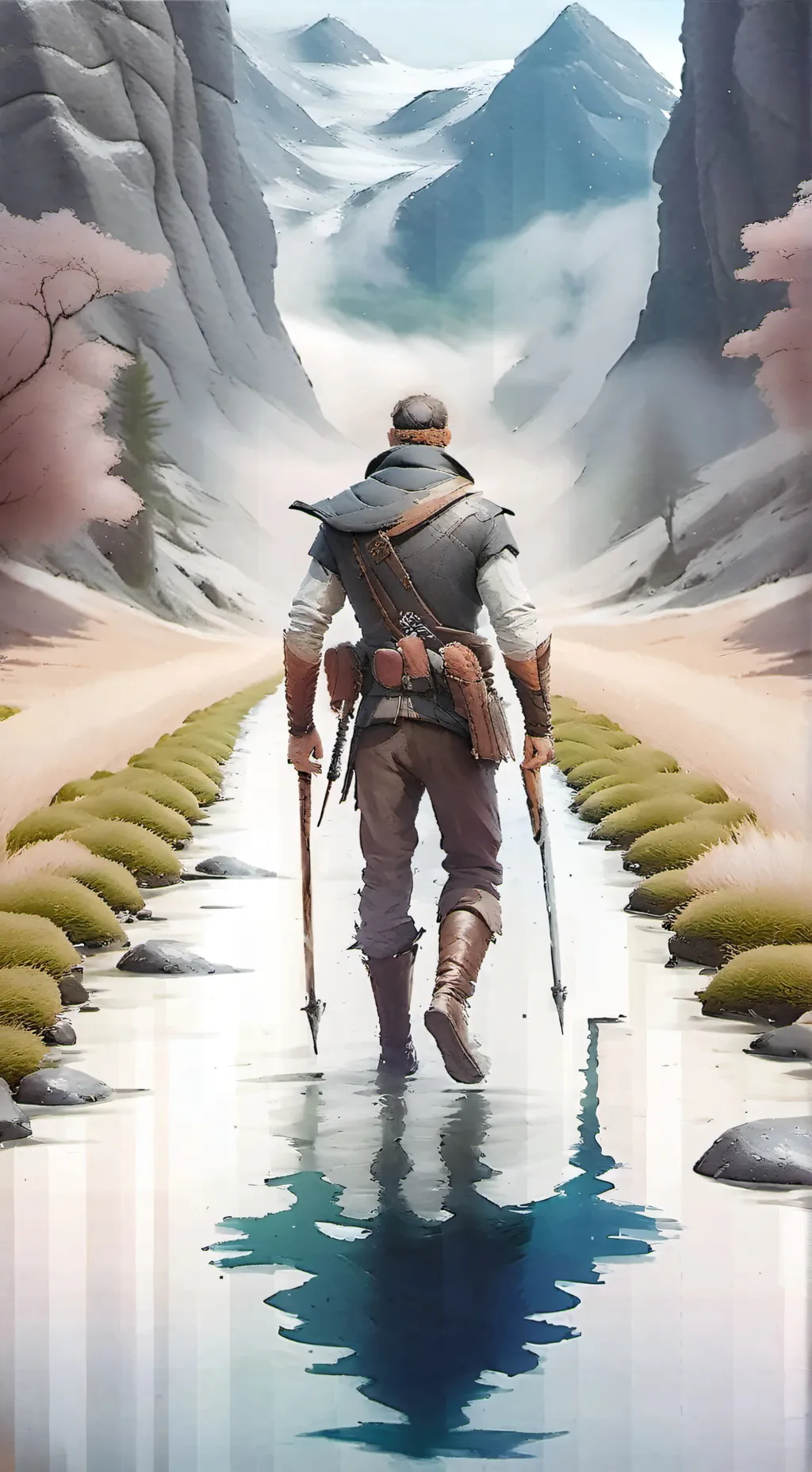 ai character: Smiling critters  background