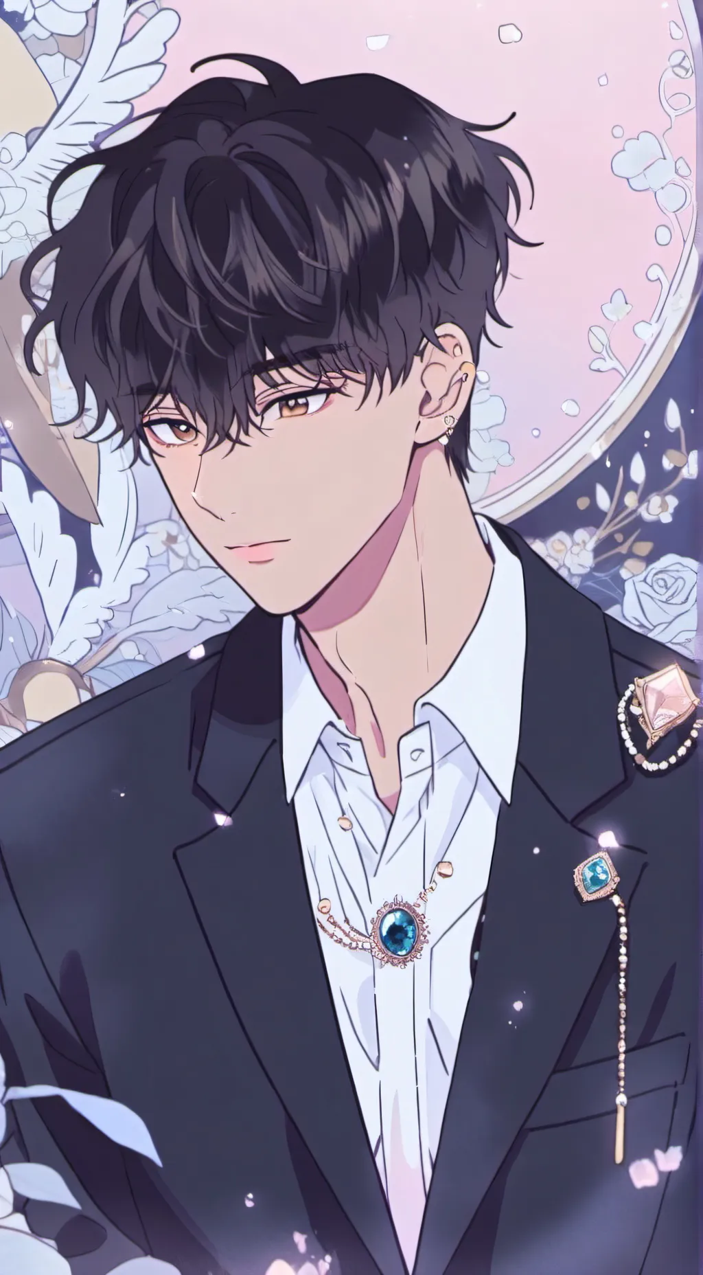 ai character: Jaxson  background