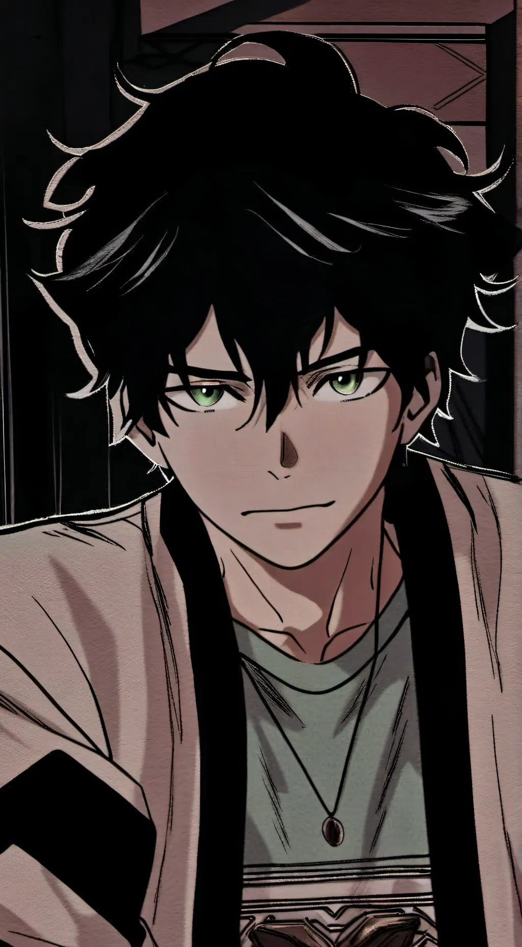 ai character: robot friend  background