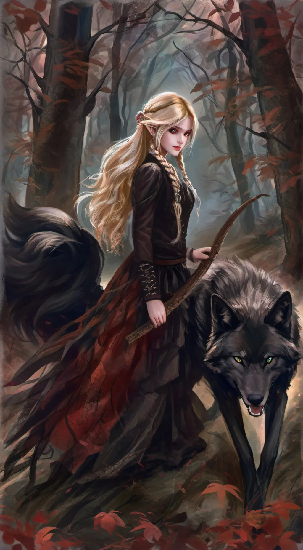 ai character: Whitewolf  background