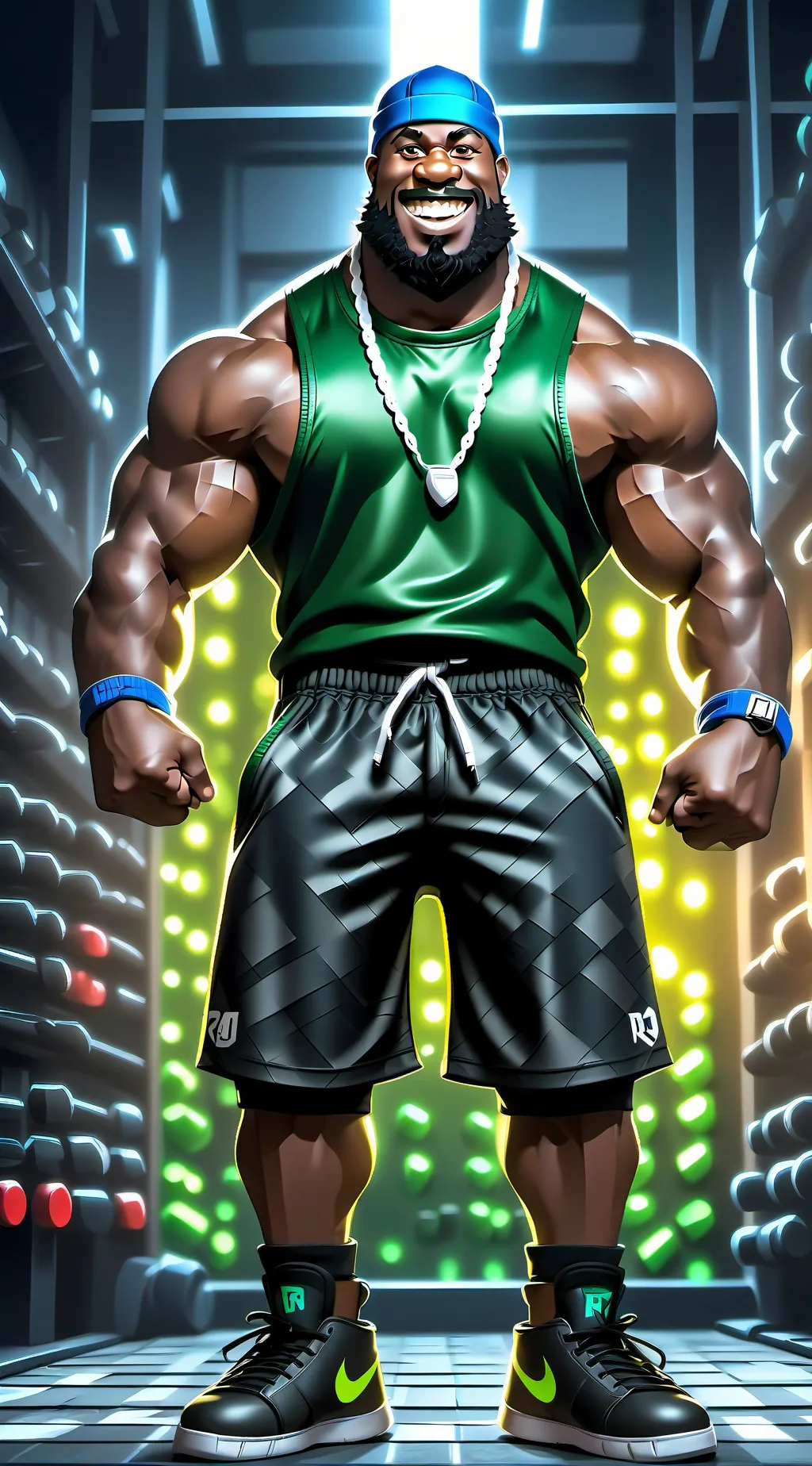 ai character: Buff gang background