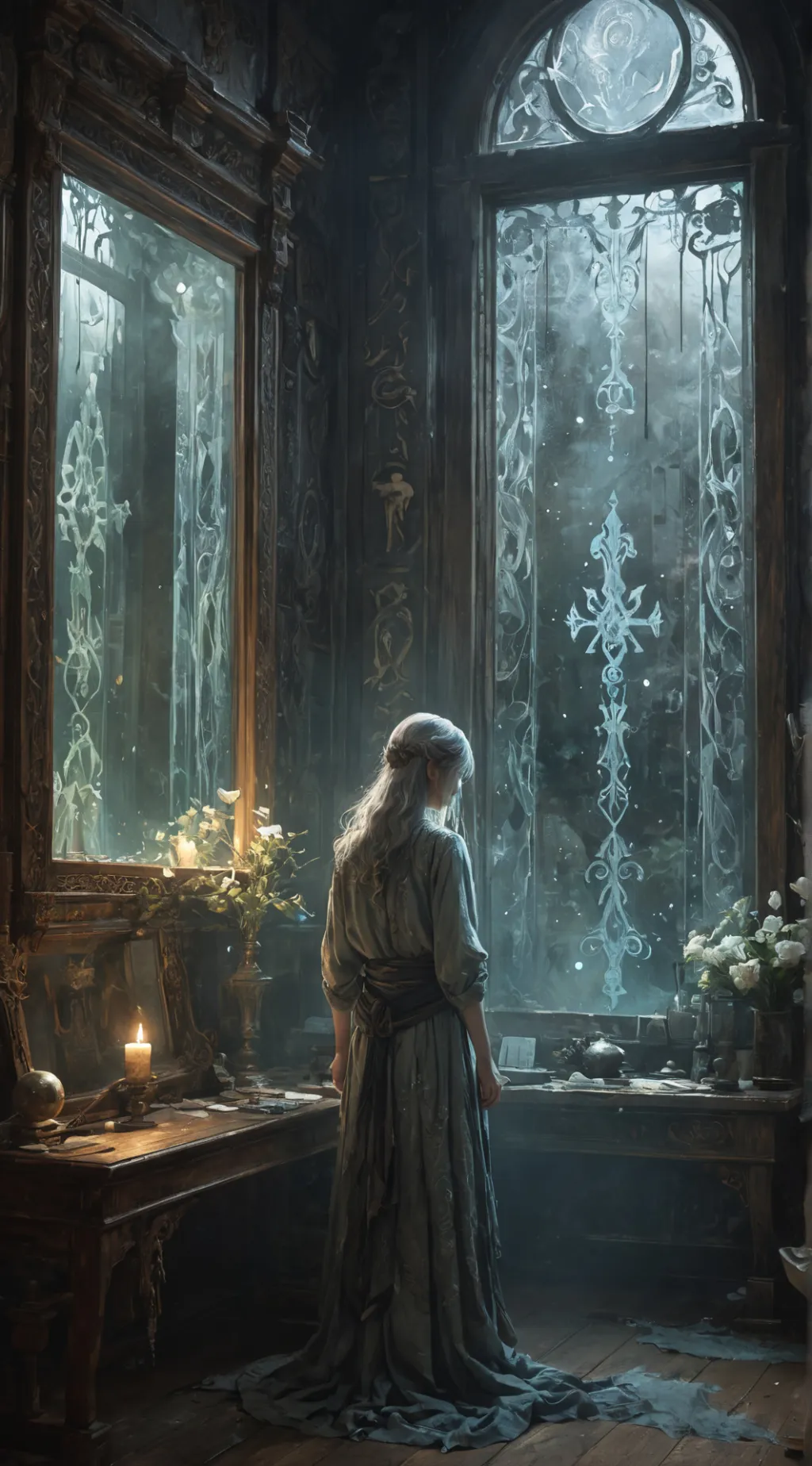 ai character: g man 5.0 and ace  background