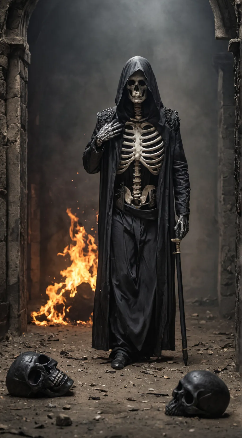 ai character: forsaken background