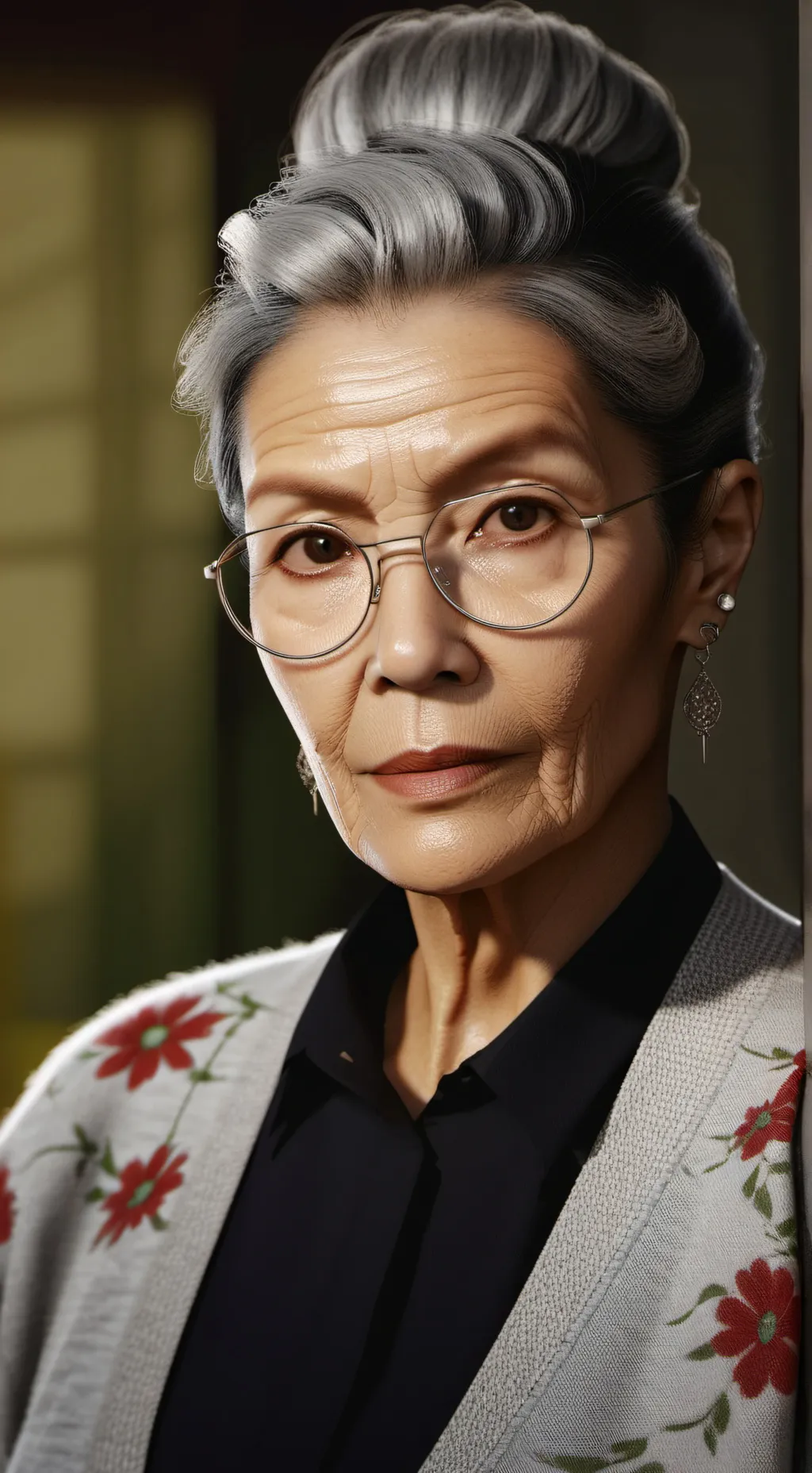 ai character: Agent Aphrodite background