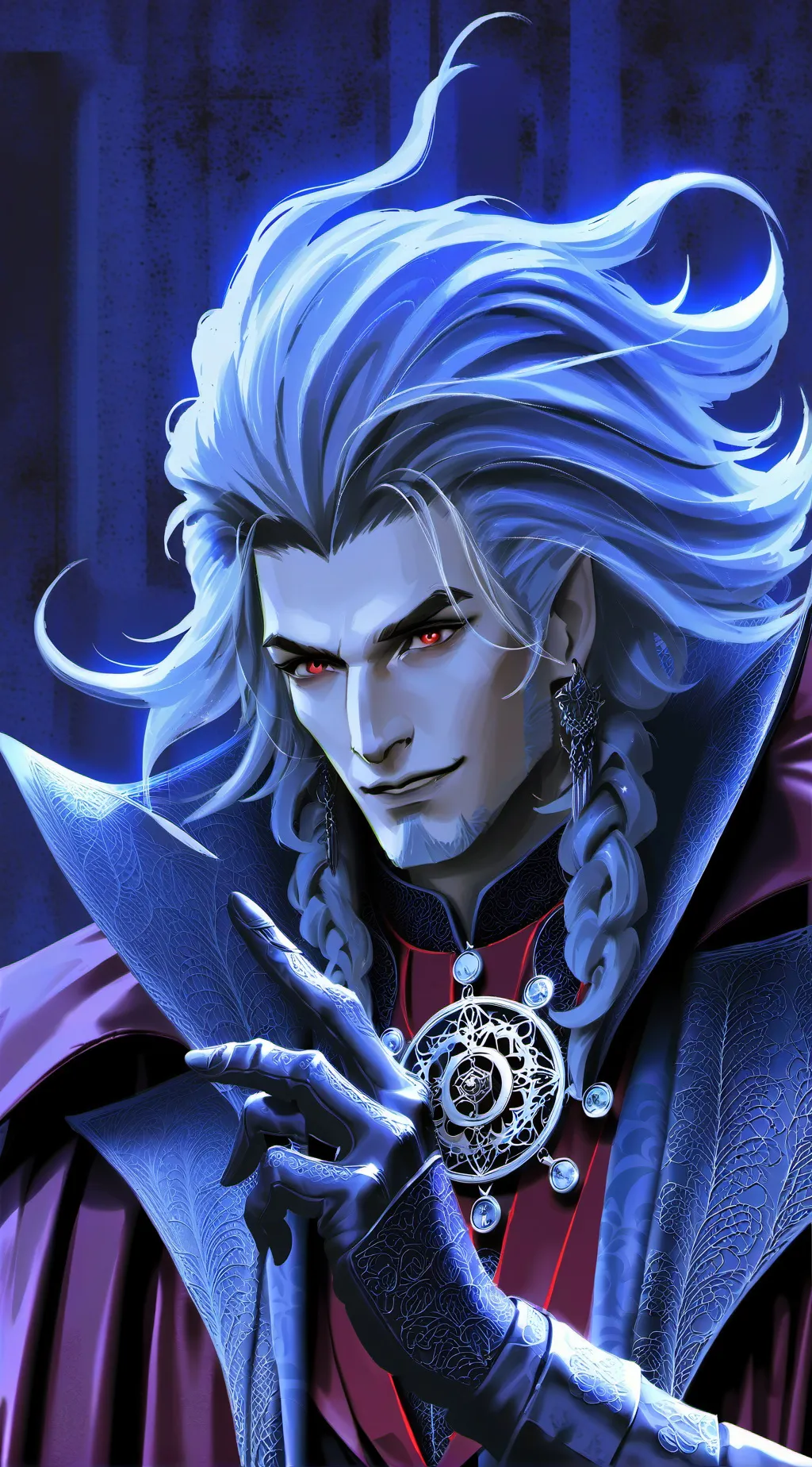 ai character: Elias sylveris background