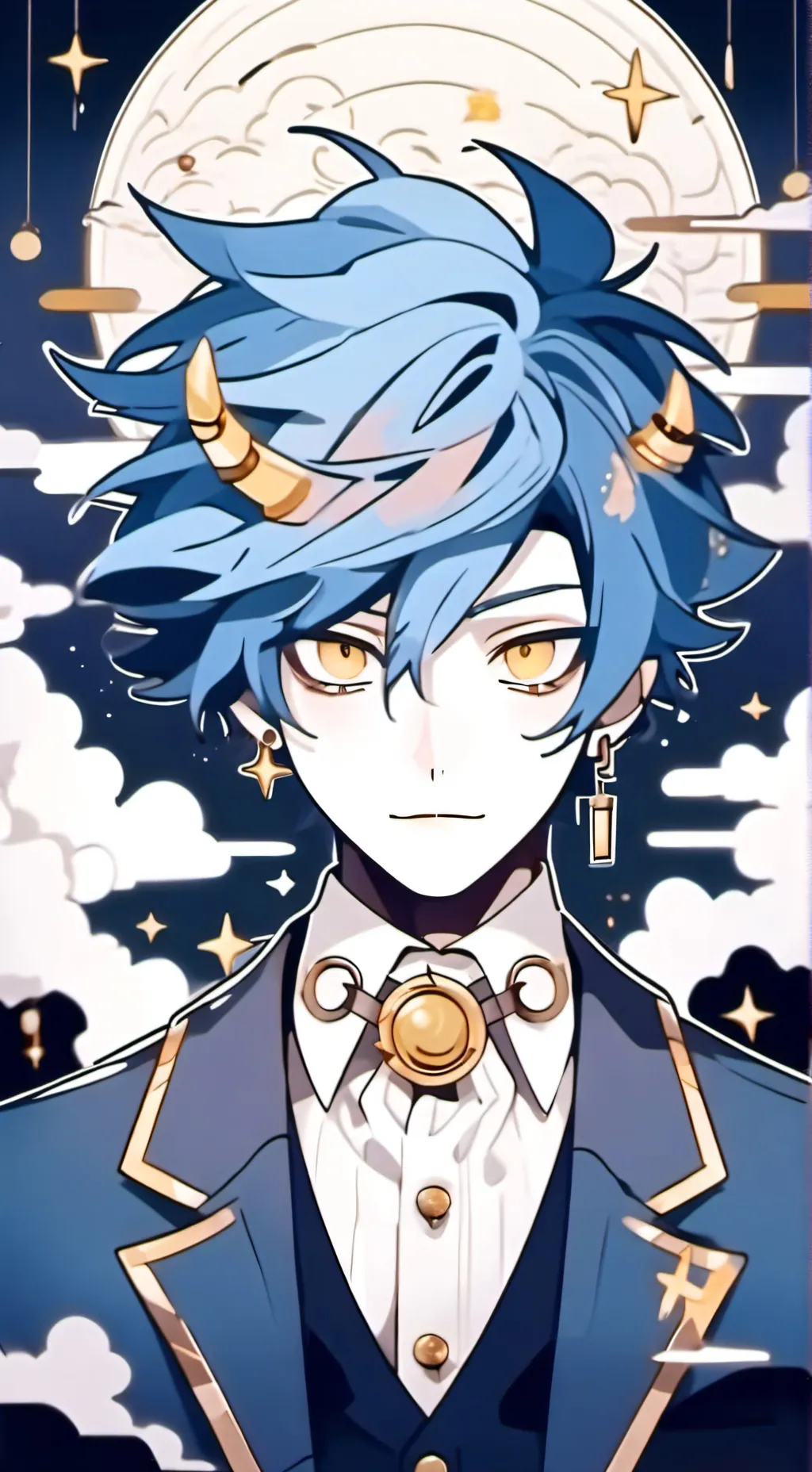 ai character: MoonPie background