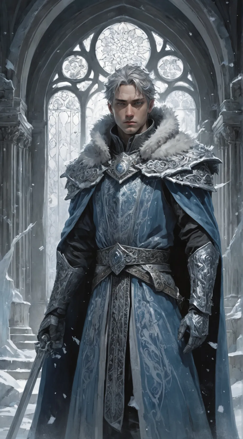 ai character: Kael background